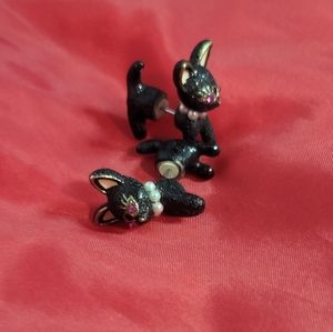 Cat earrings